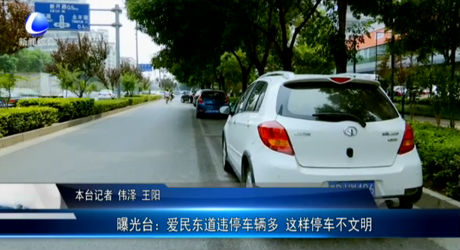 曝光臺：愛民東道違停車輛多 這樣停車不文明